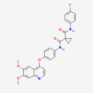 cabozantinib chemical structure