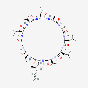 cyclosporine chemical structure
