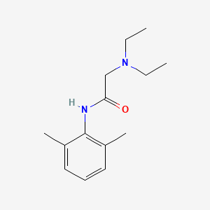 lidocaine chemical structure