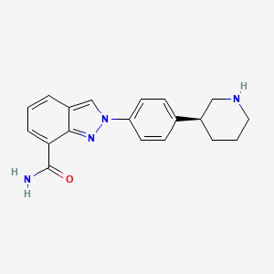 niraparib chemical structure